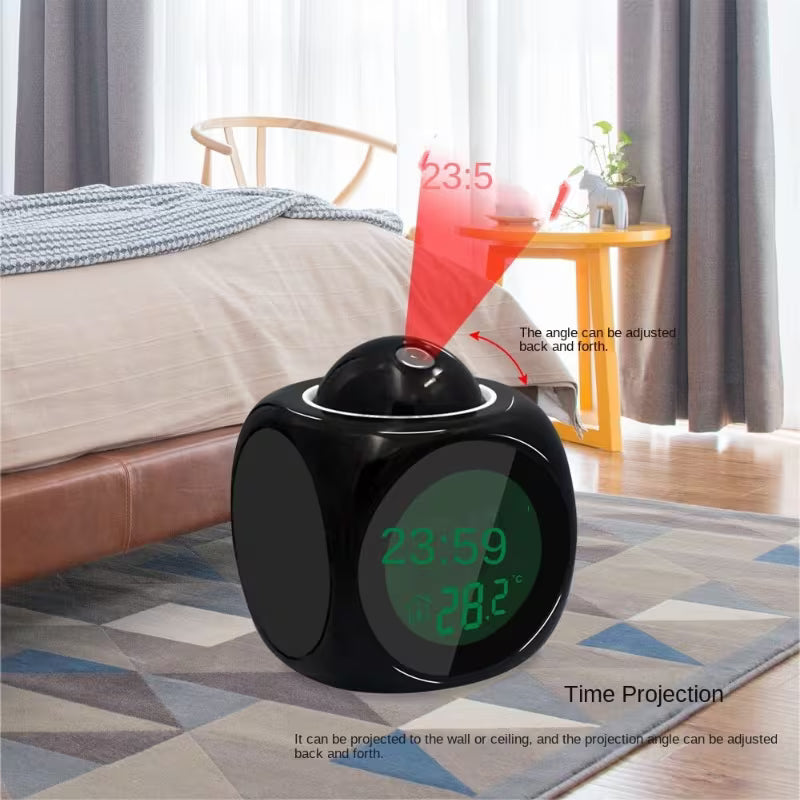 Drop Shaped Digital Alarm Clock