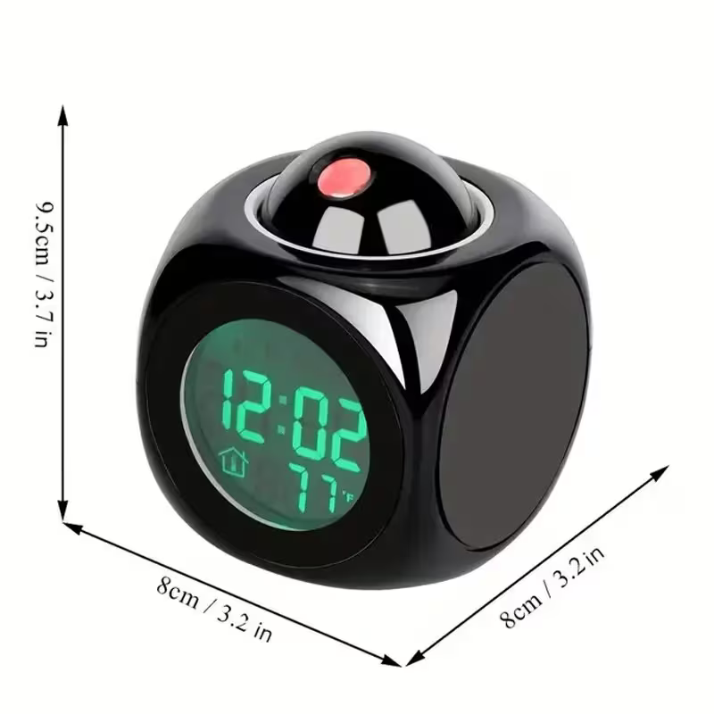 Drop Shaped Digital Alarm Clock