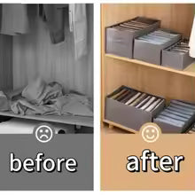Clothes Organizer Jeans Pants Storage Box Wardrobe Drawer Organizer