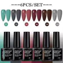 Heimat Frisch 6-Piece Gel Nail Polish Set