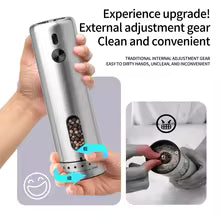 Adjustable Pepper Grinder Portable Stainless Steel