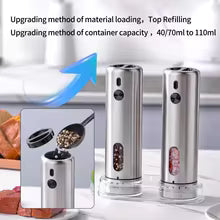 Adjustable Pepper Grinder Portable Stainless Steel