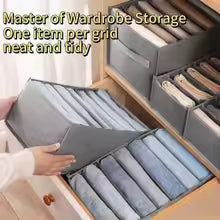 Clothes Organizer Jeans Pants Storage Box Wardrobe Drawer Organizer
